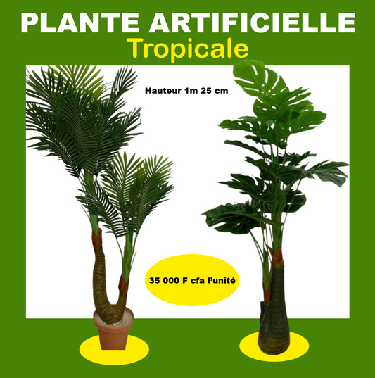 Plante Artificielle Tropicale H 125 cm