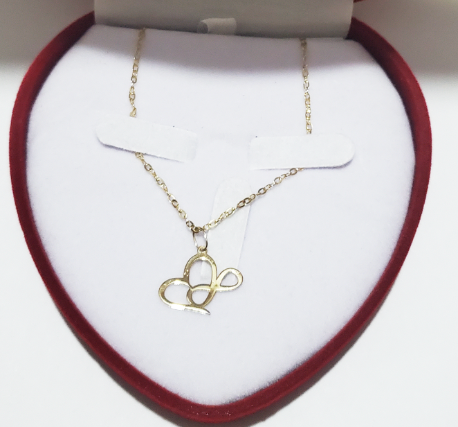 COLLIER EN OR 18 CARRATS "AMOUR INFINY"