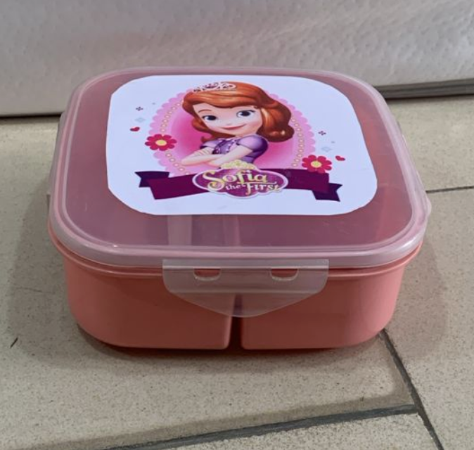 BOITE A GOUTER ENFANT 17x17x6cm