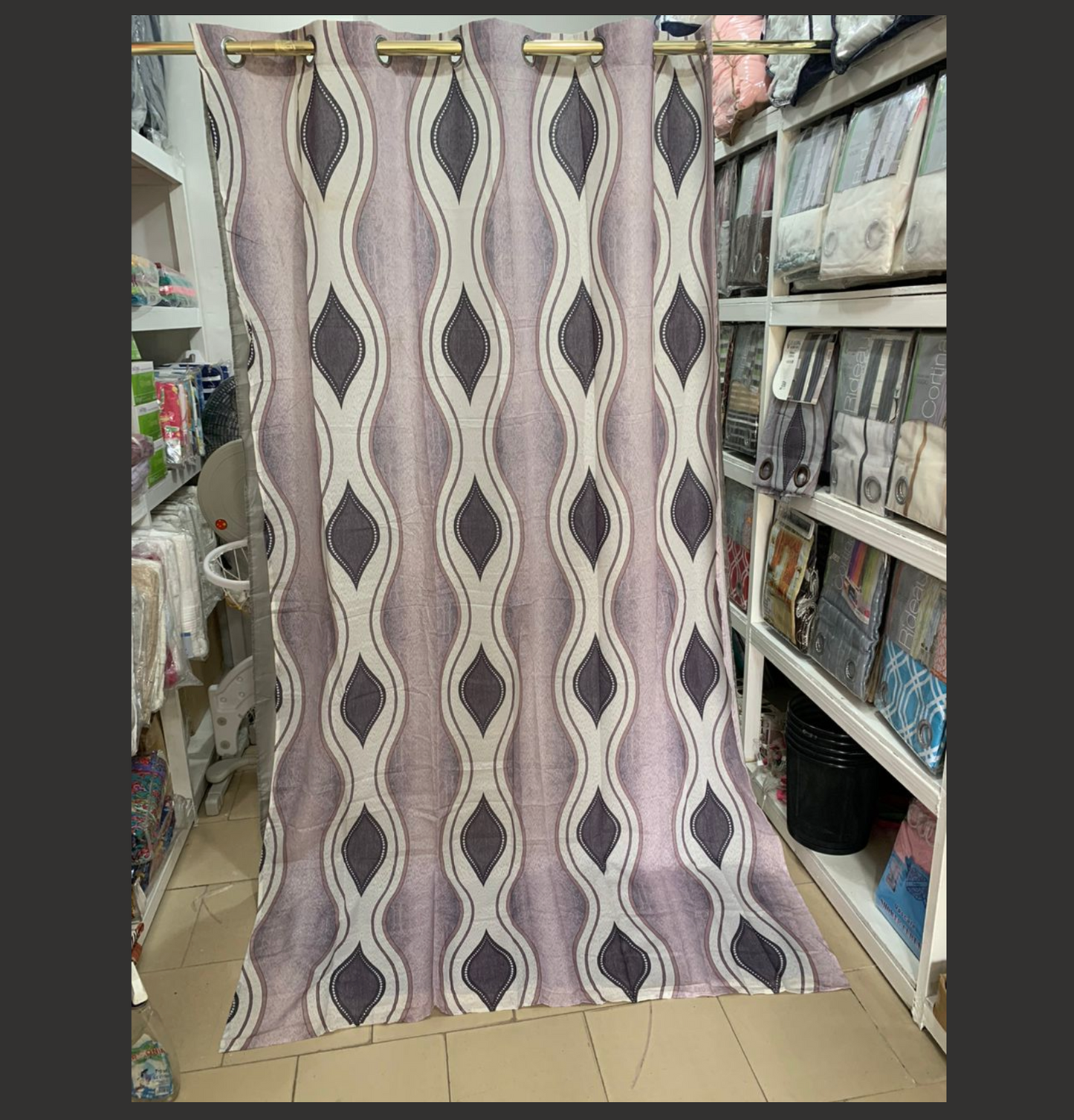 ✅ Rideau décoratif avec doublure