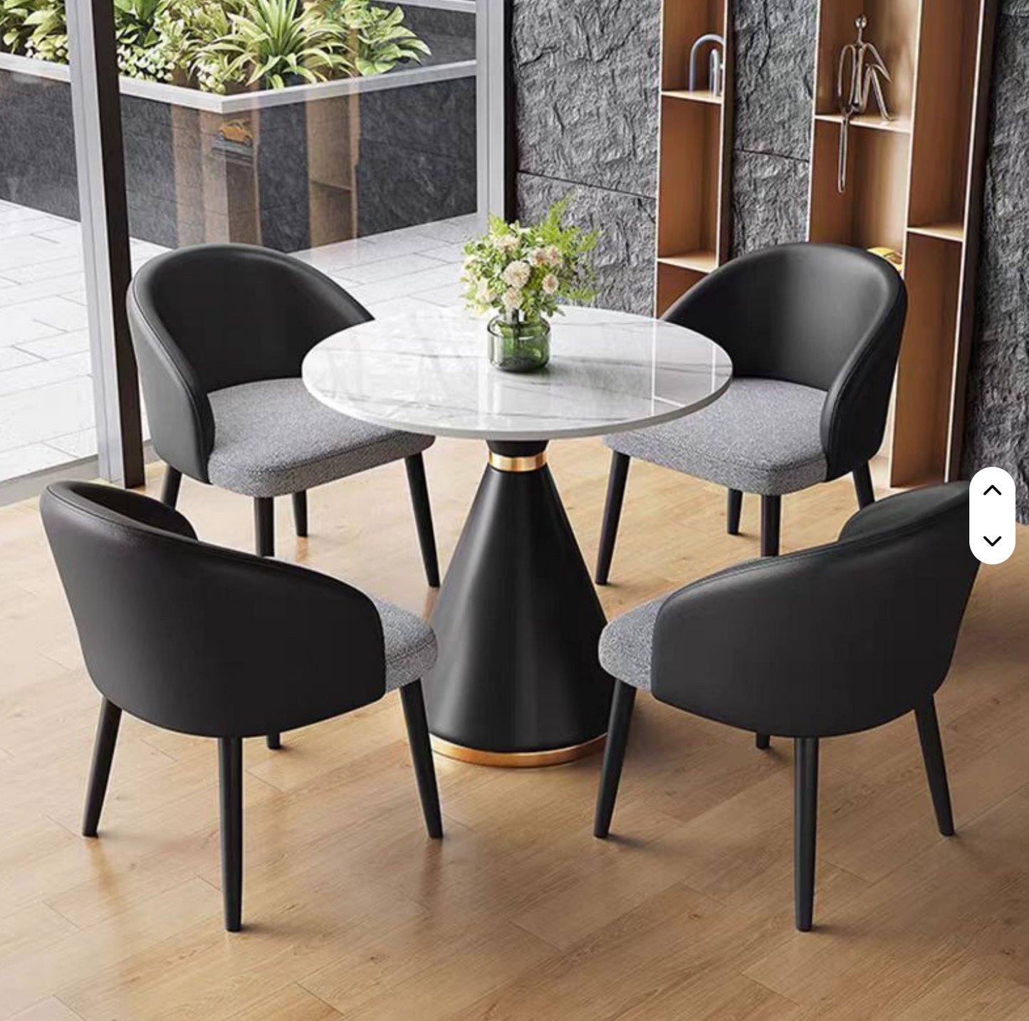 ✅ ENSEMBLE TABLE AVEC 4 CHAISES