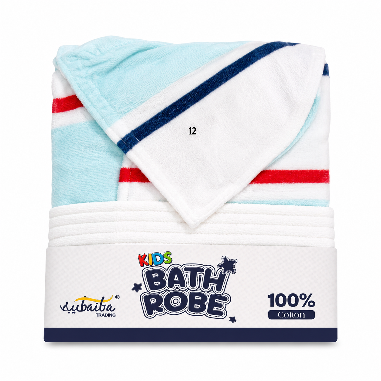 ✅ PEIGNOIRS ENFANTS 100% COTON (AGE 12 ANS)