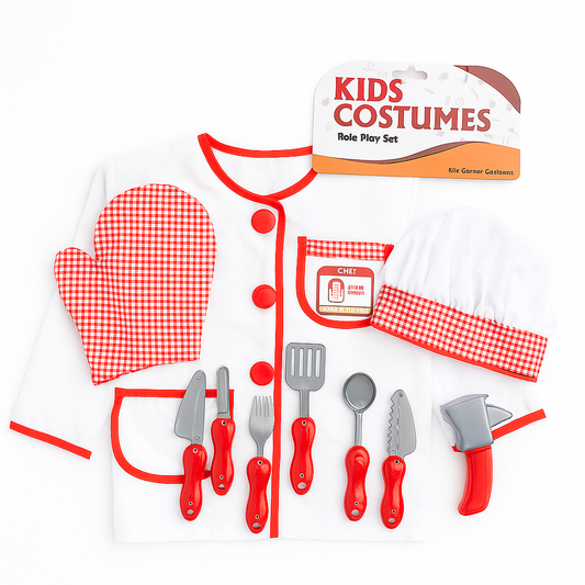 ✅ GRAND CHEF GOURMET: Gilet & Accessoires (3 A 8 Ans)