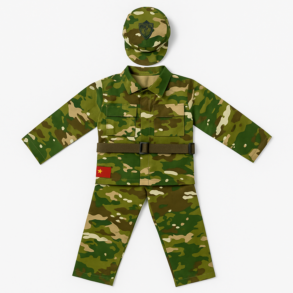 ✅ MILITAIRE : Tenue Camouflage & Casquette
