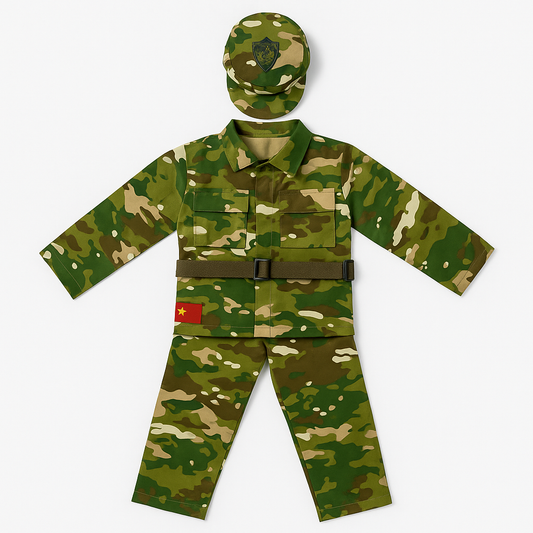 ✅ MILITAIRE : Tenue Camouflage & Casquette