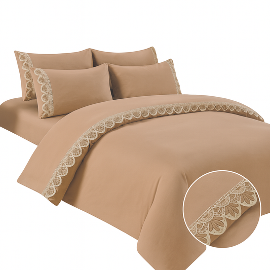 ✅ PARURE DE LIT (06 pièces)