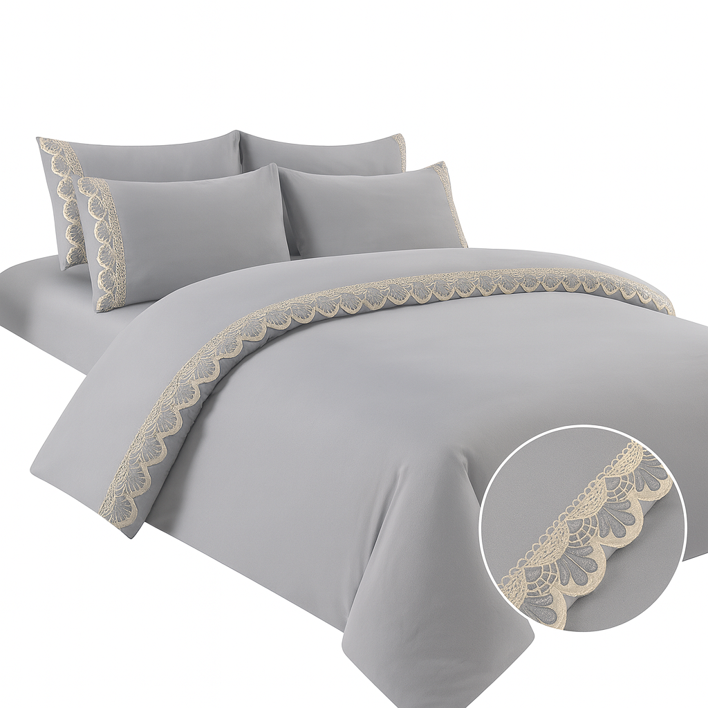 ✅ PARURE DE LIT (06 pièces)