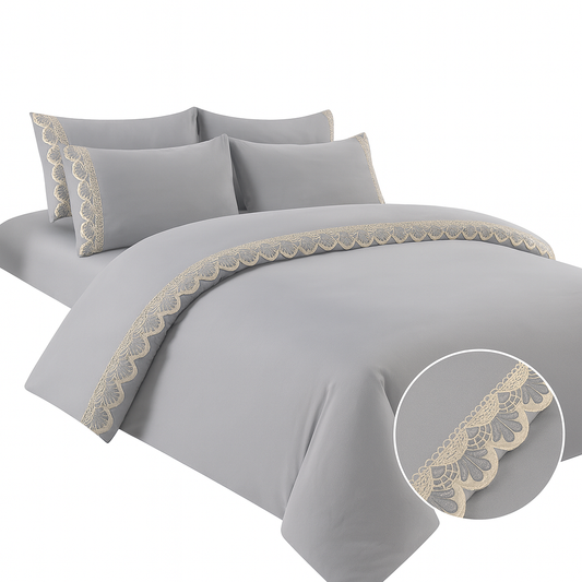 ✅ PARURE DE LIT (06 pièces)