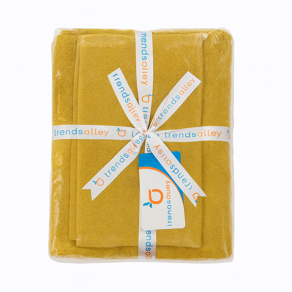 ✅ Pack de 03 Serviettes 100 % coton