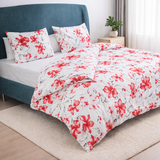 PACK DRAPS PLAT+2 TAIES+ COUETTES COULEUR (220cmx240cm) (Copie)