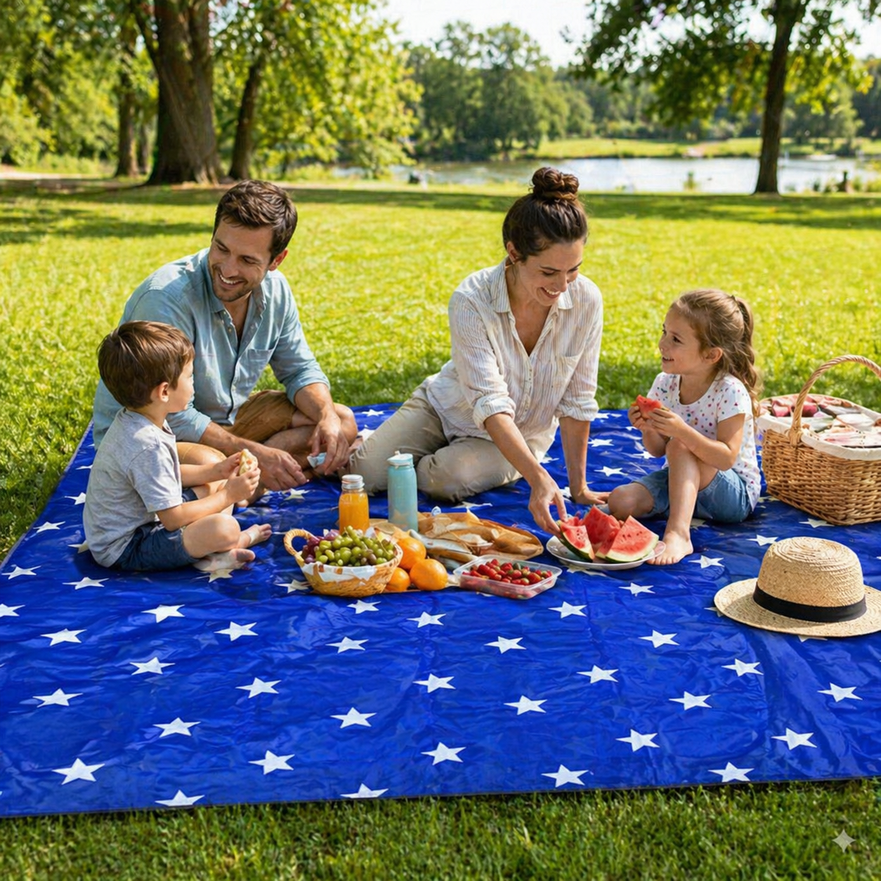✅ Nappe de Pique-Nique Imperméable 120*160 cm