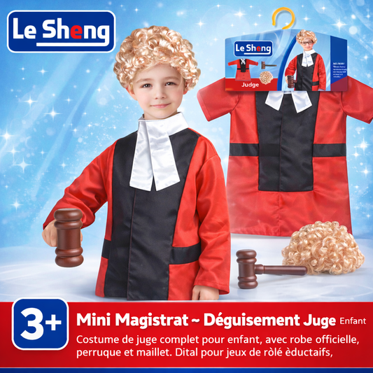 ✅ Mini Magistrat – Déguisement Juge Enfant 2
