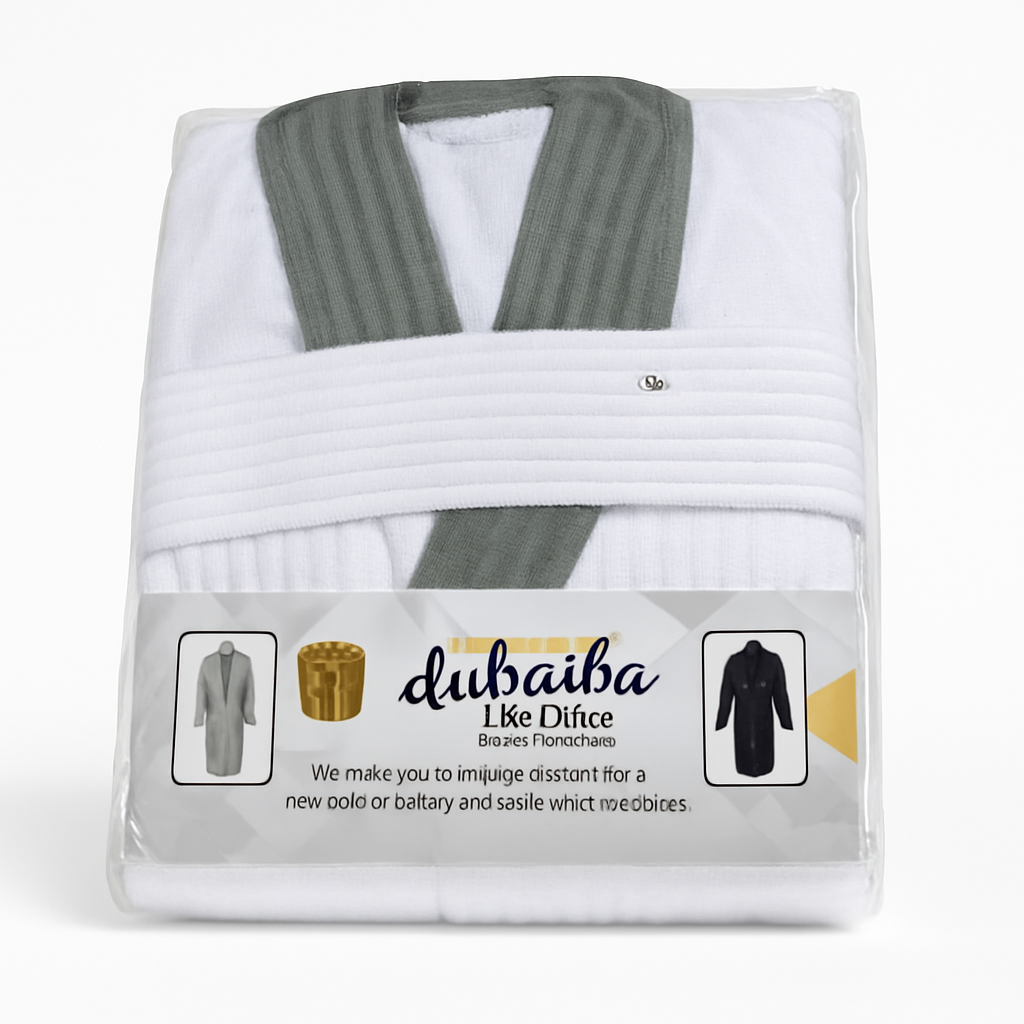 ✅ Peignoir de Luxe de Qualité Supérieure