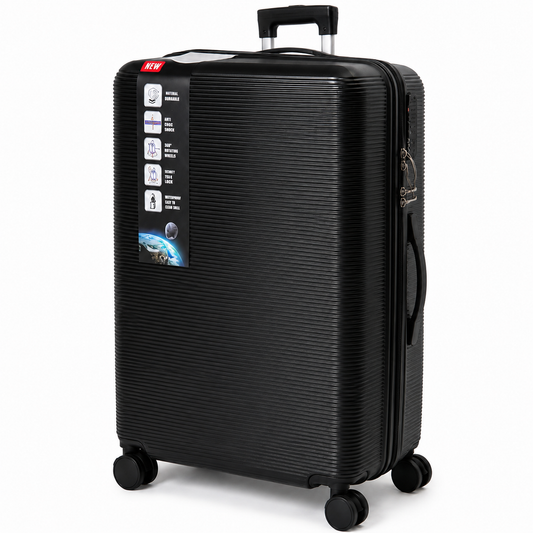 Valise PP TRAVEL PRO 49x35x21 (cm) 10 Kg / NOIR