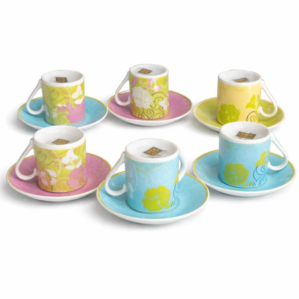 ✅ Coffret 06 Tasses Café