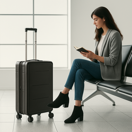 Valise Pliable BUSINESS 56x40x23 (cm) 18 Kg / NOIR