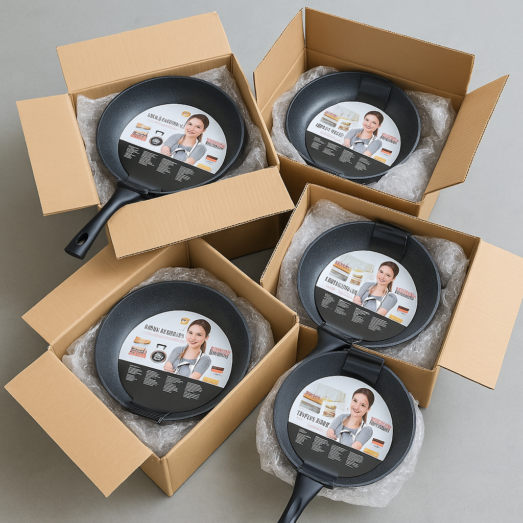 ✅ Duo de Poêles "Maîtrise & Saveurs"