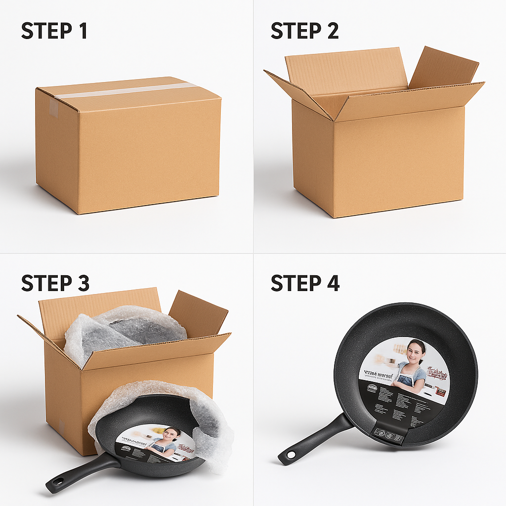 ✅ Duo de Poêles "Maîtrise & Saveurs"