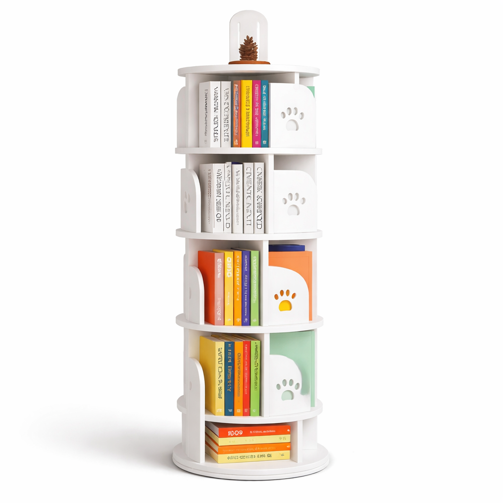 ✅ ÉTAGÈRE DE RANGEMENT POUR LIVRES – MEUBLE DE RANGEMENT PRATIQUE