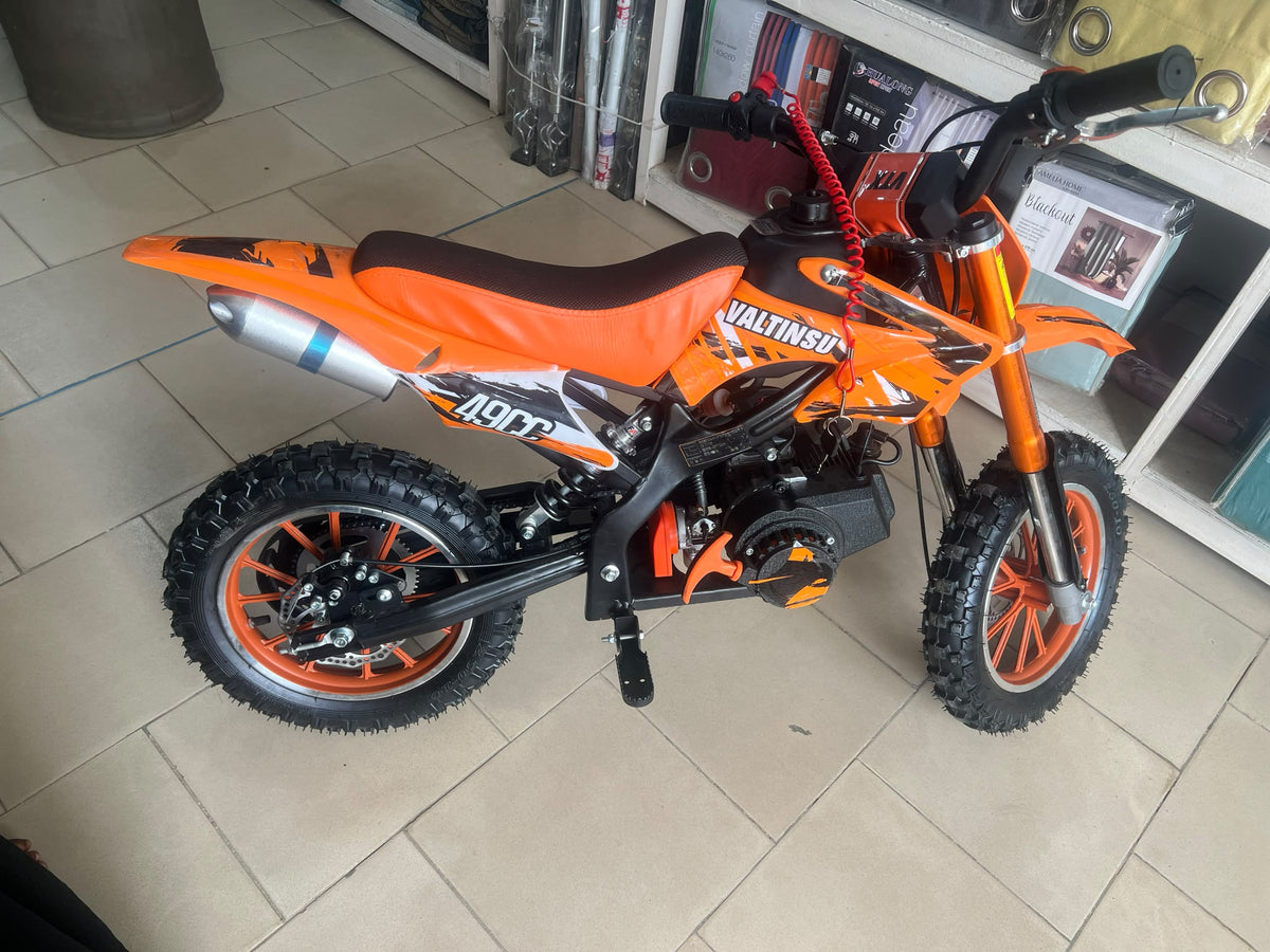 🏍️ Mini Moto Cross 49cc Essence – Jusqu'à 40 km/h