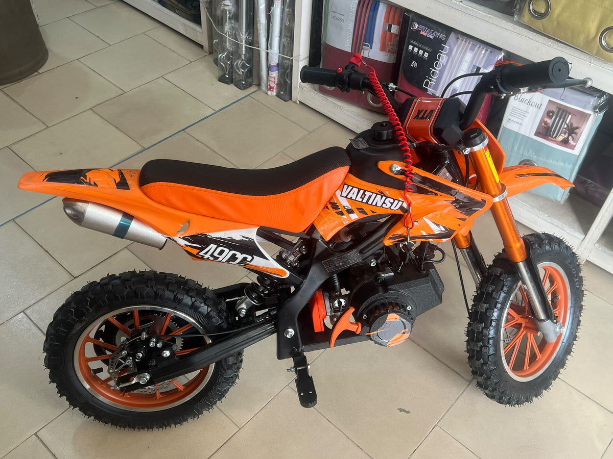 🏍️ Mini Moto Cross 49cc Essence – Jusqu'à 40 km/h