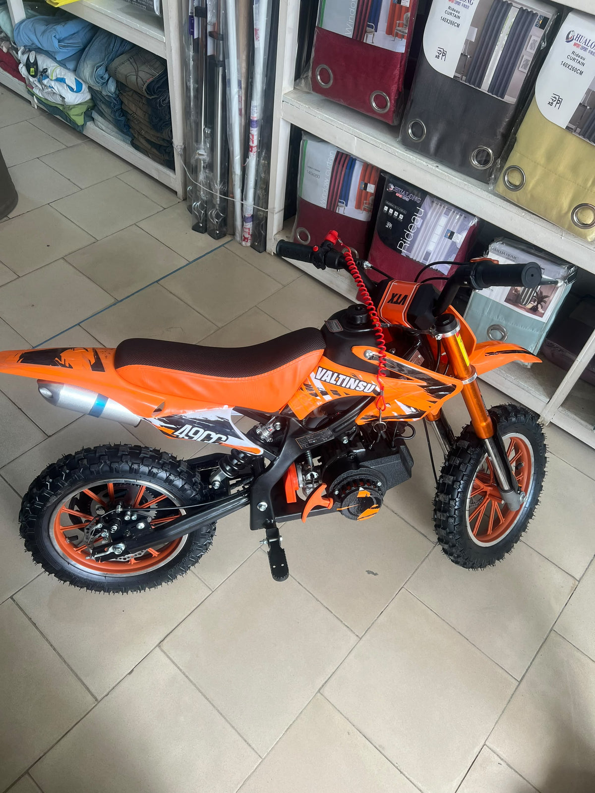 🏍️ Mini Moto Cross 49cc Essence – Jusqu'à 40 km/h
