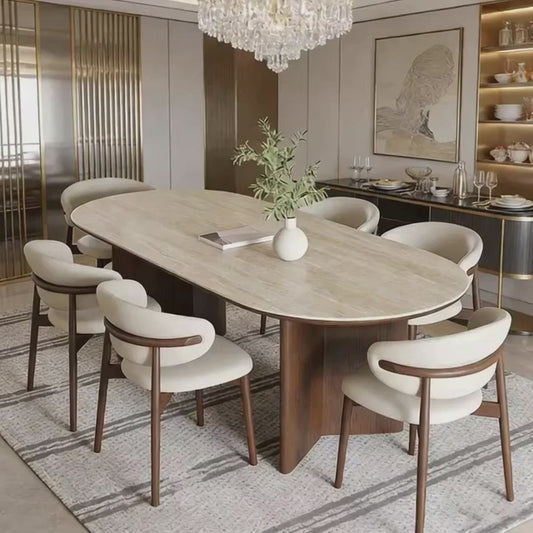 ✅ ENSEMBLE TABLE À MANGER AVEC 6 CHAISES EN BOIS MASSIF