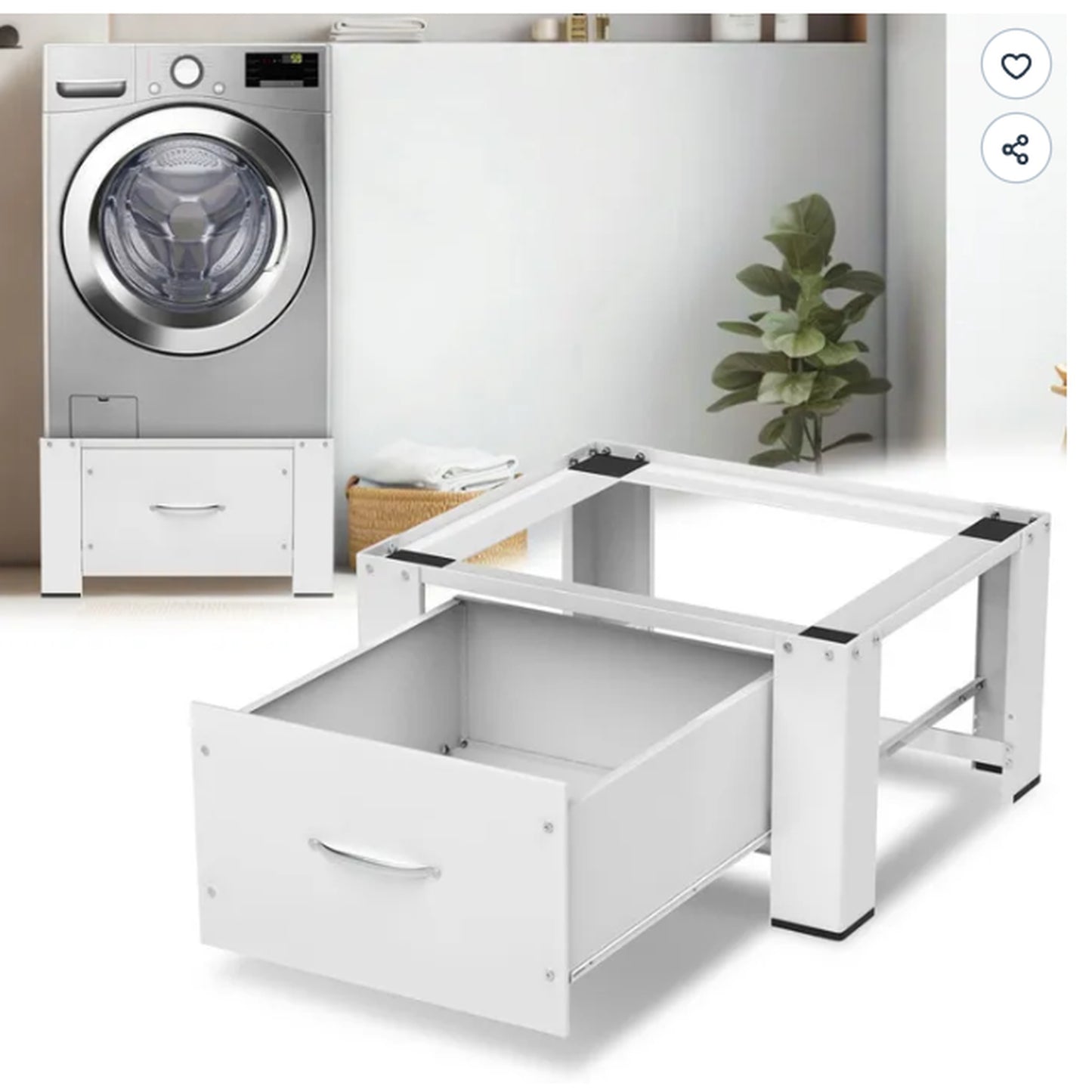 ✅ Support Universel Machine à Laver avec tiroir