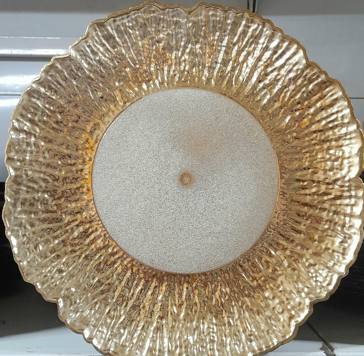 Plateau décoration Gold